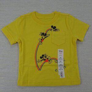Clearance!💎5/$25 NWT Disney Mickey Mouse 3M Baby T Shirt Graphic Tee